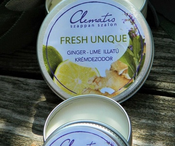 Fresh Unique Ginger- Lime illatú krémdezodor