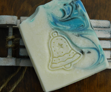 3D soap stamp / karácsonyi harang szappanpecsét
