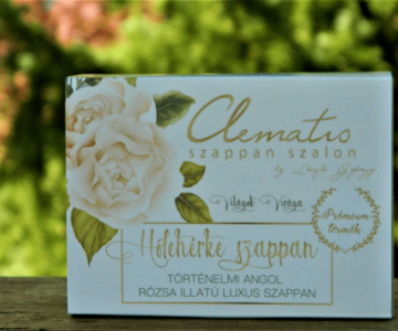Clematis Hófehérke angol rózsa szappan