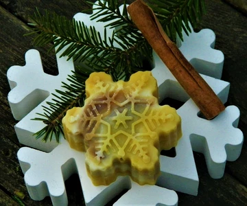 Hópihe 3D forma - Édes narancs szappan karácsonyi kiadás!