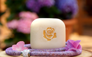 Clematis Hófehérke szappan - angol rózsa illatban